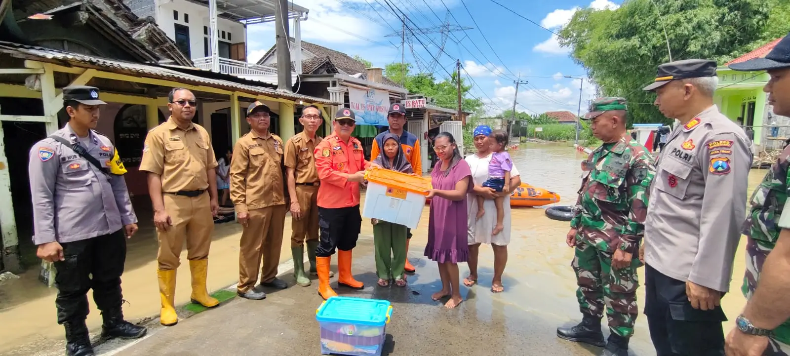 Banjir Melanda Dua Kabupaten di Jawa Timur